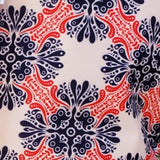 PRINT&CHIC - COJINES NAVY COLOR